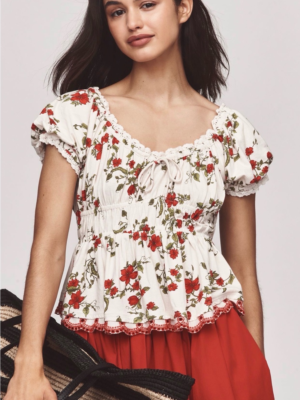 Anthropologie Maeve summer top sz medium